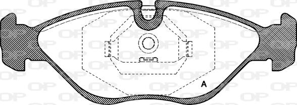 Open Parts BPA0319.00 - Bremžu uzliku kompl., Disku bremzes ps1.lv