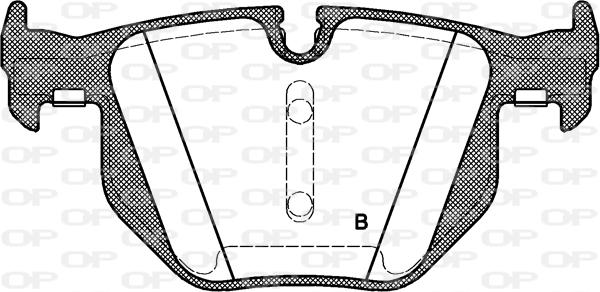 Open Parts BPA0381.60 - Bremžu uzliku kompl., Disku bremzes ps1.lv