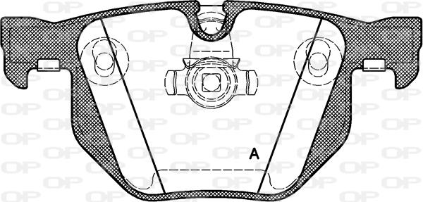 Open Parts BPA0381.60 - Bremžu uzliku kompl., Disku bremzes ps1.lv