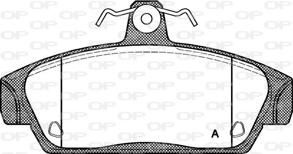 Open Parts BPA0336.00 - Bremžu uzliku kompl., Disku bremzes ps1.lv