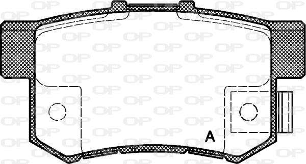 Open Parts BPA0325.12 - Bremžu uzliku kompl., Disku bremzes ps1.lv