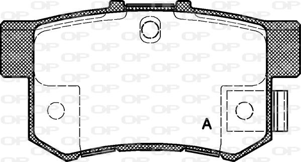 Open Parts BPA0325.32 - Bremžu uzliku kompl., Disku bremzes ps1.lv