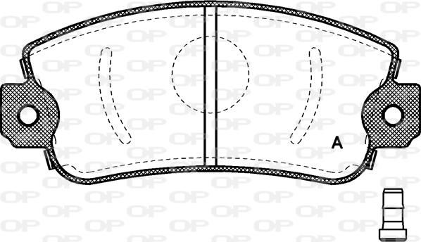 Open Parts BPA0372.02 - Bremžu uzliku kompl., Disku bremzes ps1.lv