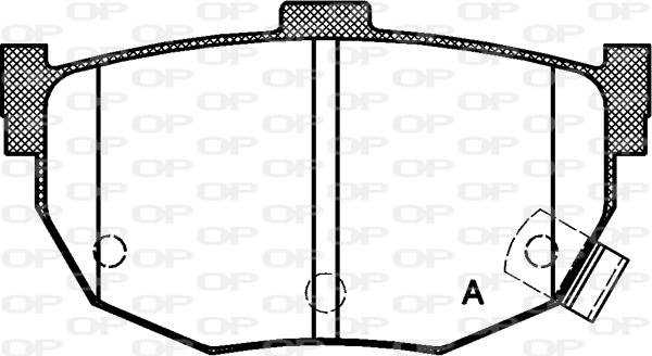 Open Parts BPA0294.32 - Bremžu uzliku kompl., Disku bremzes ps1.lv