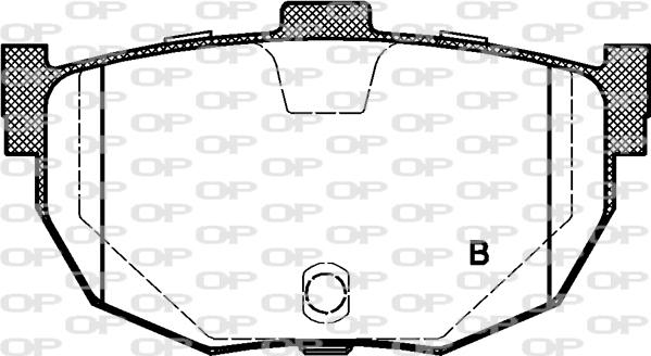 Open Parts BPA0294.22 - Bremžu uzliku kompl., Disku bremzes ps1.lv