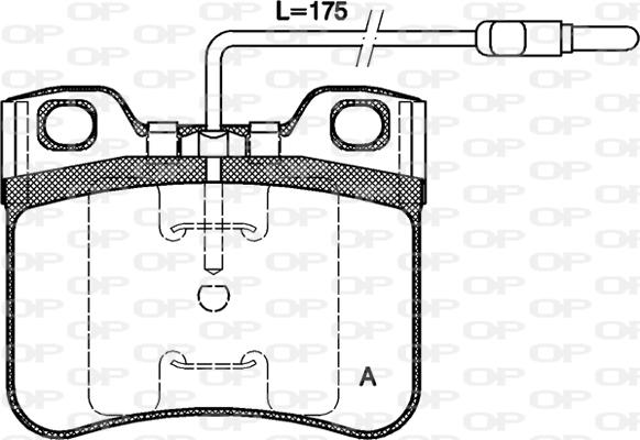 Open Parts BPA0247.14 - Bremžu uzliku kompl., Disku bremzes ps1.lv