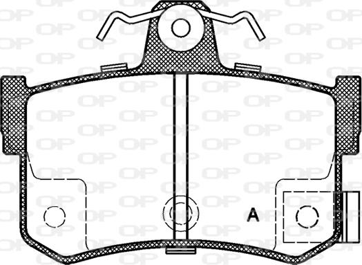 Open Parts BPA0251.12 - Bremžu uzliku kompl., Disku bremzes ps1.lv