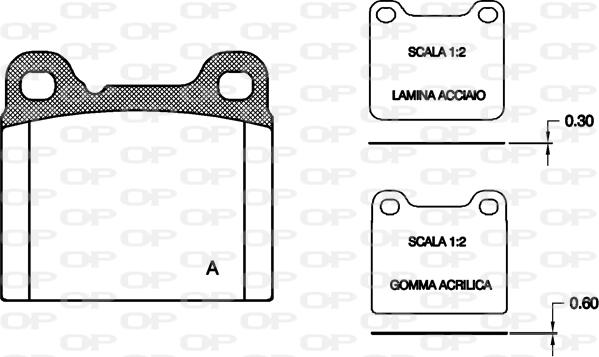 Open Parts BPA0257.20 - Bremžu uzliku kompl., Disku bremzes ps1.lv