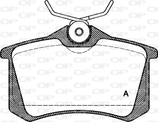 Open Parts BPA0263.01 - Bremžu uzliku kompl., Disku bremzes ps1.lv