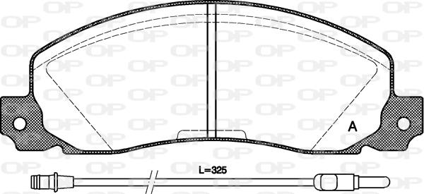 Open Parts BPA0202.02 - Bremžu uzliku kompl., Disku bremzes ps1.lv