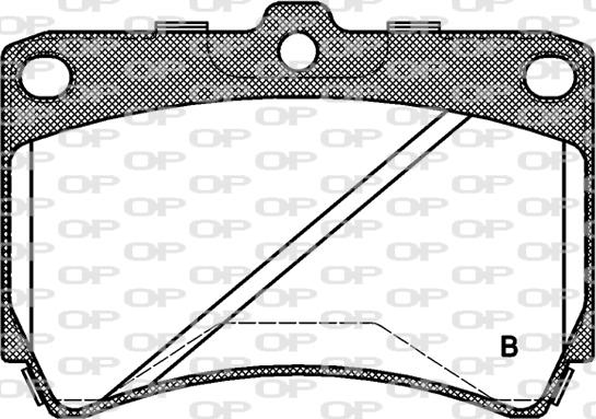 Open Parts BPA0212.42 - Bremžu uzliku kompl., Disku bremzes ps1.lv