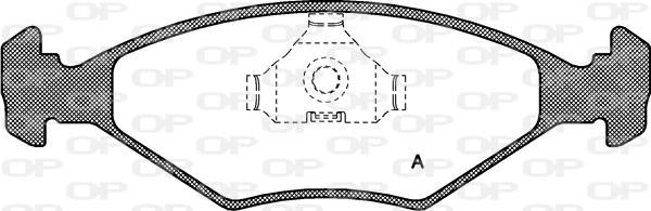 Open Parts BPA0281.00 - Bremžu uzliku kompl., Disku bremzes ps1.lv