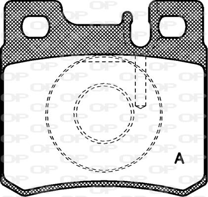 Open Parts BPA0282.20 - Bremžu uzliku kompl., Disku bremzes ps1.lv