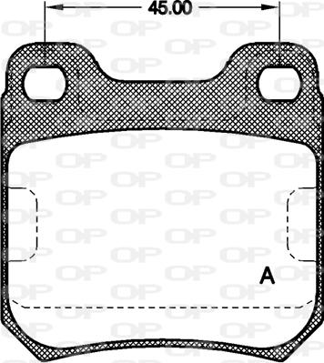 Open Parts BPA0239.00 - Bremžu uzliku kompl., Disku bremzes ps1.lv