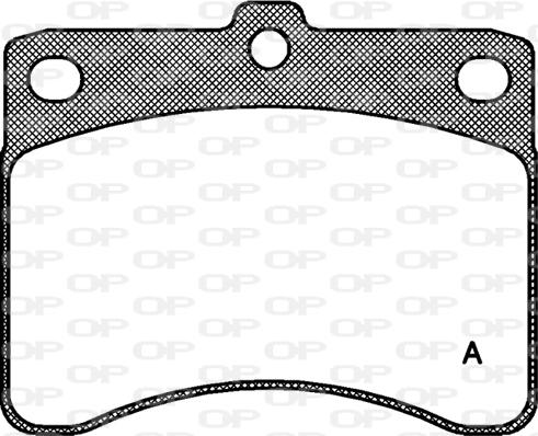 Open Parts BPA0232.00 - Bremžu uzliku kompl., Disku bremzes ps1.lv