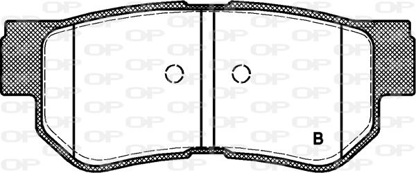 Open Parts BPA0746.02 - Bremžu uzliku kompl., Disku bremzes ps1.lv