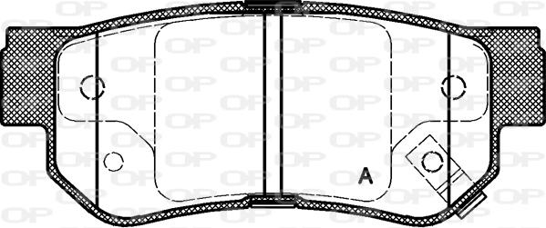 Open Parts BPA0746.02 - Bremžu uzliku kompl., Disku bremzes ps1.lv