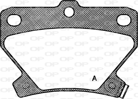 Open Parts BPA0741.02 - Bremžu uzliku kompl., Disku bremzes ps1.lv