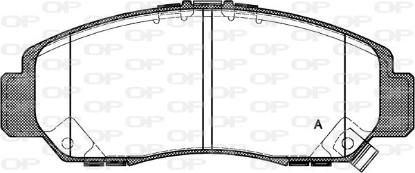 Open Parts BPA0747.12 - Bremžu uzliku kompl., Disku bremzes ps1.lv