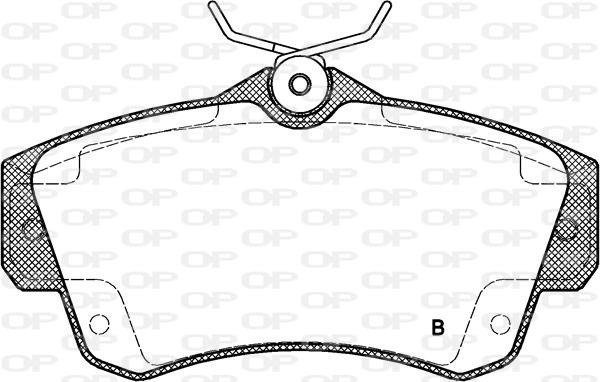 Open Parts BPA0753.02 - Bremžu uzliku kompl., Disku bremzes ps1.lv