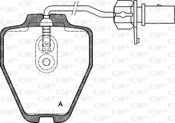 Open Parts BPA0752.02 - Bremžu uzliku kompl., Disku bremzes ps1.lv