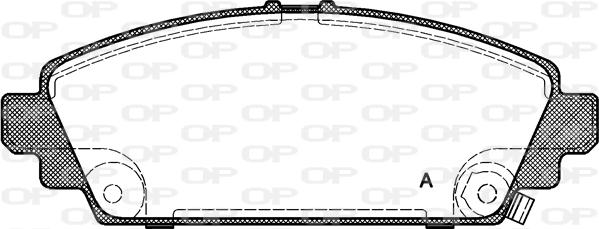 Open Parts BPA0700.02 - Bremžu uzliku kompl., Disku bremzes ps1.lv
