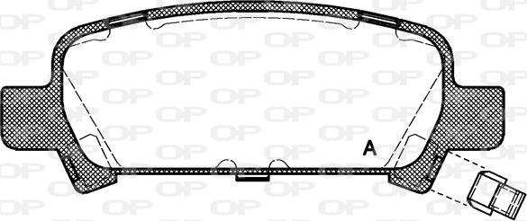 Open Parts BPA0729.02 - Bremžu uzliku kompl., Disku bremzes ps1.lv