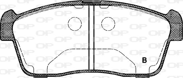 Open Parts BPA0724.02 - Bremžu uzliku kompl., Disku bremzes ps1.lv