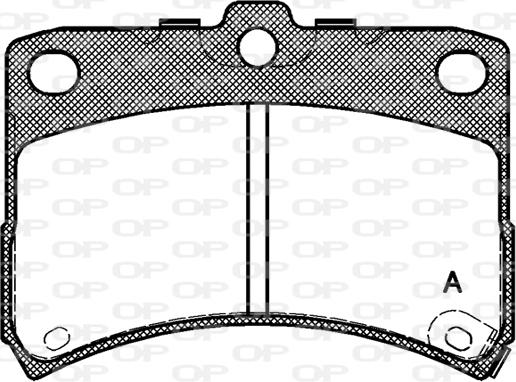 Open Parts BPA0723.02 - Bremžu uzliku kompl., Disku bremzes ps1.lv