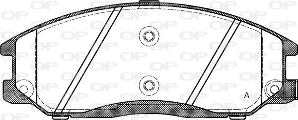 Open Parts BPA0771.02 - Bremžu uzliku kompl., Disku bremzes ps1.lv