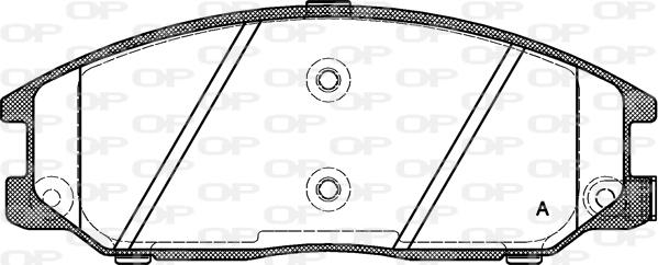 Open Parts BPA0771.12 - Bremžu uzliku kompl., Disku bremzes ps1.lv