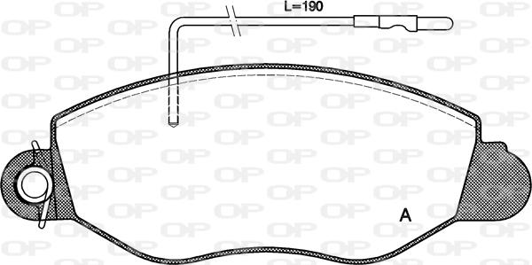 Open Parts BPA0772.22 - Bremžu uzliku kompl., Disku bremzes ps1.lv