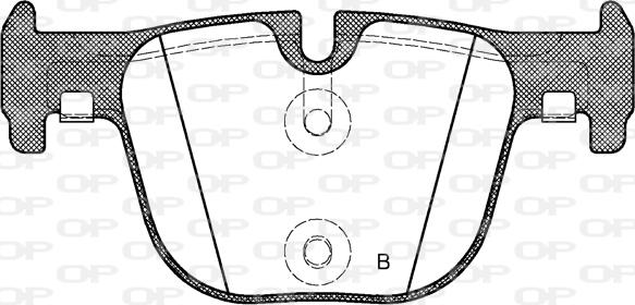 Open Parts BPA1493.00 - Bremžu uzliku kompl., Disku bremzes ps1.lv