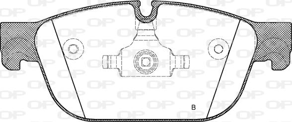 Open Parts BPA1451.01 - Bremžu uzliku kompl., Disku bremzes ps1.lv