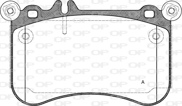 Open Parts BPA1465.00 - Bremžu uzliku kompl., Disku bremzes ps1.lv