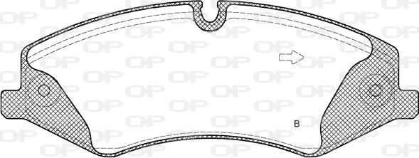 Open Parts BPA1409.10 - Bremžu uzliku kompl., Disku bremzes ps1.lv