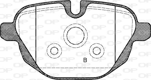 Open Parts BPA1421.00 - Bremžu uzliku kompl., Disku bremzes ps1.lv