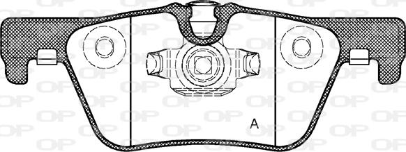 Open Parts BPA1476.00 - Bremžu uzliku kompl., Disku bremzes ps1.lv