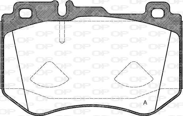 Open Parts BPA1591.00 - Bremžu uzliku kompl., Disku bremzes ps1.lv