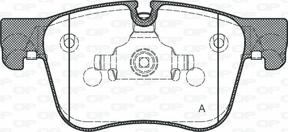 Open Parts BPA1560.10 - Bremžu uzliku kompl., Disku bremzes ps1.lv