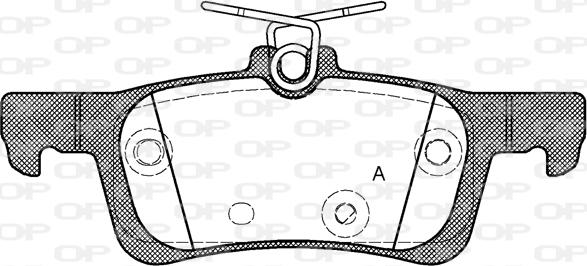 Open Parts BPA1563.00 - Bremžu uzliku kompl., Disku bremzes ps1.lv