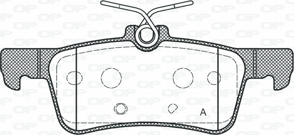 Open Parts BPA1563.20 - Bremžu uzliku kompl., Disku bremzes ps1.lv