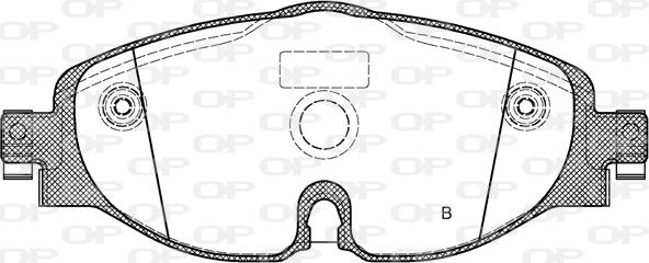 Open Parts BPA1515.01 - Bremžu uzliku kompl., Disku bremzes ps1.lv