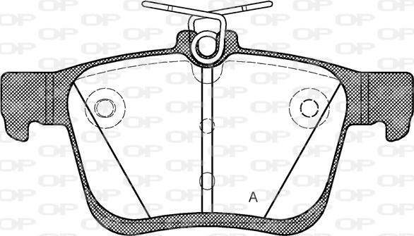 Open Parts BPA1516.00 - Bremžu uzliku kompl., Disku bremzes ps1.lv