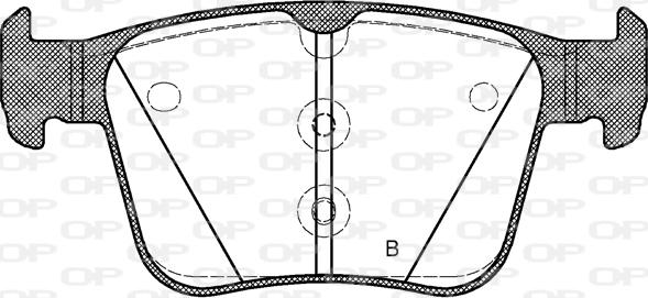 Open Parts BPA1516.10 - Bremžu uzliku kompl., Disku bremzes ps1.lv