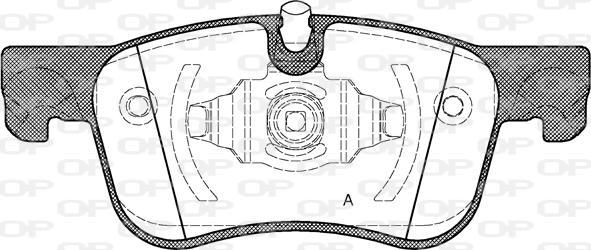 Open Parts BPA1580.00 - Bremžu uzliku kompl., Disku bremzes ps1.lv