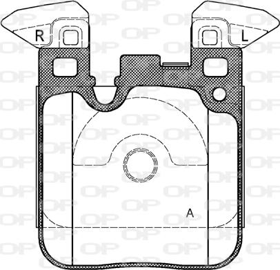 Open Parts BPA1539.00 - Bremžu uzliku kompl., Disku bremzes ps1.lv