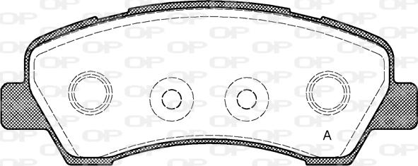 Open Parts BPA1530.00 - Bremžu uzliku kompl., Disku bremzes ps1.lv