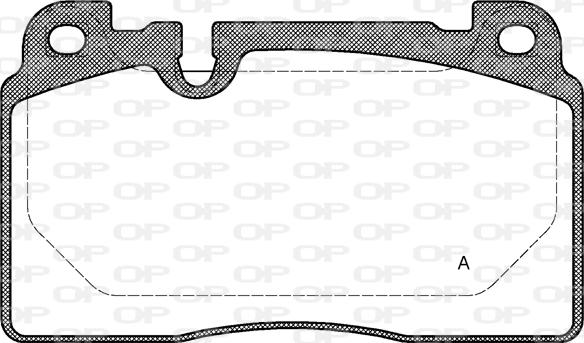 Open Parts BPA1527.00 - Bremžu uzliku kompl., Disku bremzes ps1.lv