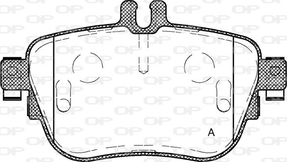 Open Parts BPA1699.00 - Bremžu uzliku kompl., Disku bremzes ps1.lv